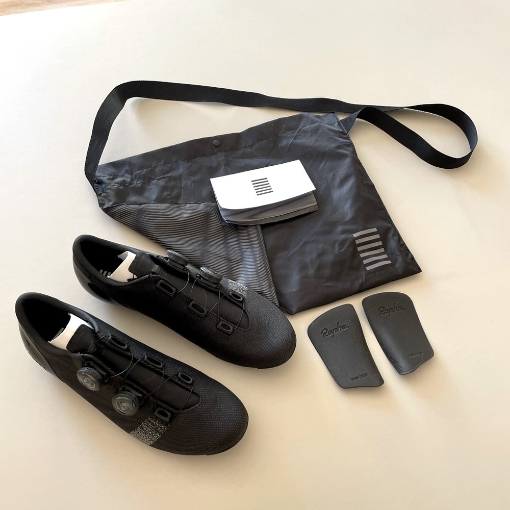 Rapha Pro Team Cycling Shoes NWT Black